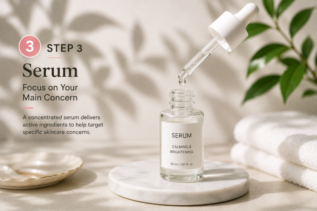 Korean skincare serum for beginners